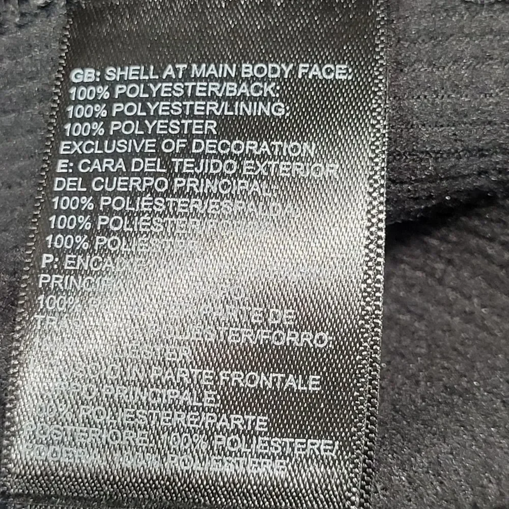 The North Face Windwall Men's Full Zipper Jacket Size M Gray Embroidered Home Go